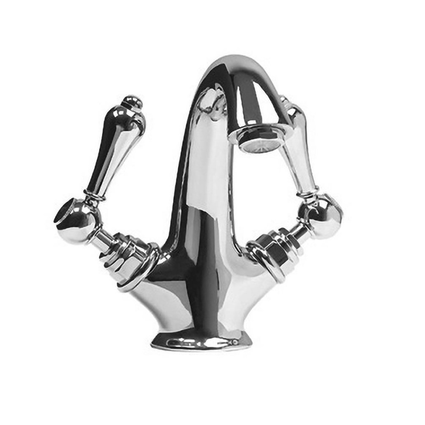 Imperial Regent Chrome Tall Mono Basin Mixer With Pop Up Waste